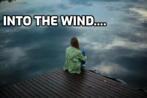 into the wind
