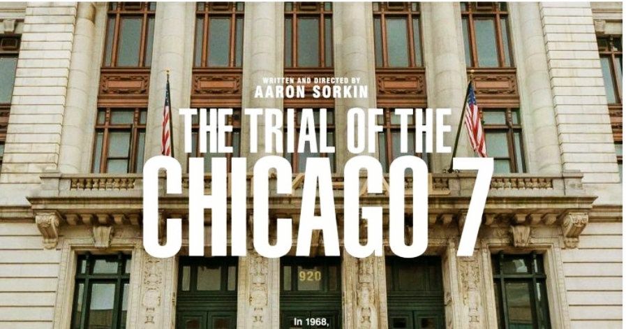 The trial of the chicago 7 - movie poster