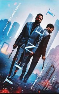 Hollywood Movie Review - Tenet - 2020 - Fascinating Mindbender 19 godzilla vs kong tenet movie poster
