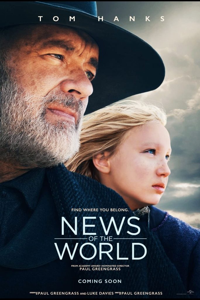 News of the world movie poster