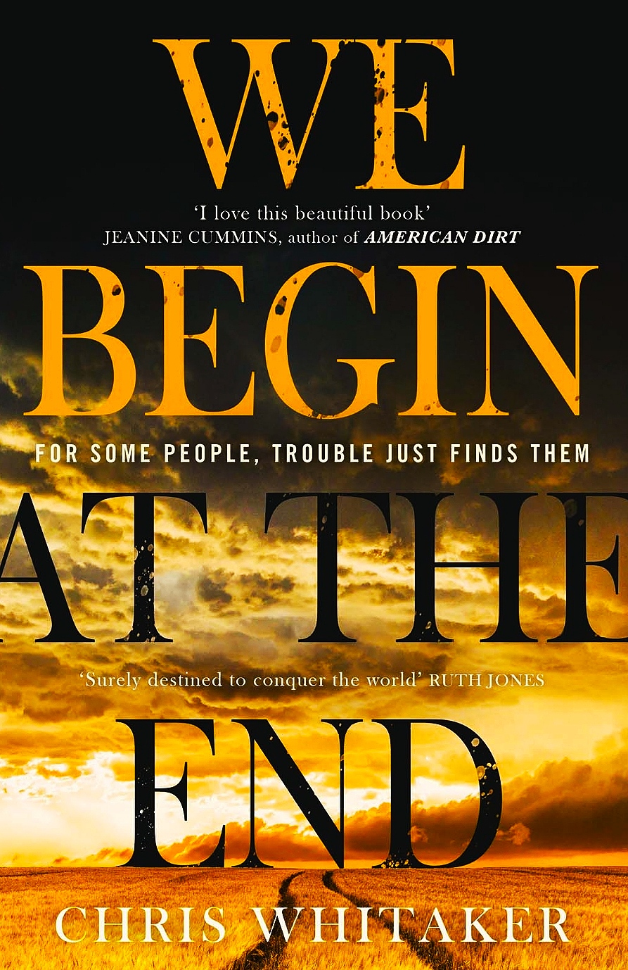 we begin at the end book cover