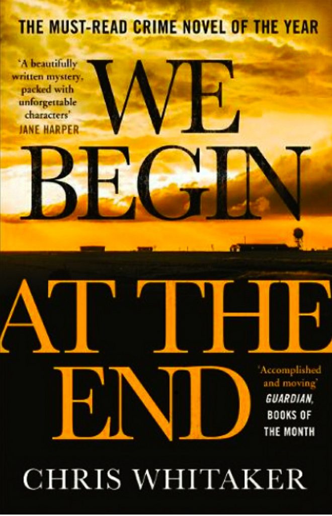 we begin at the end alternate book cover