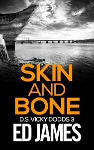 Books - Review of Skin and Bone by Ed James - 2021 - Incredible Sequel 10 end game Skin and Bone Book Cover