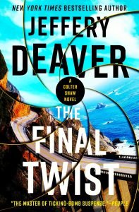Books - Review of The Final Twist by Jeffery Deaver - 2021 - Handsome Read 16 bloodless the final twist book cover