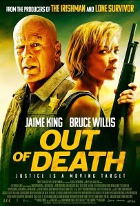 Hollywood Movie Review - Out of Death - 2021 - Bland Movie 18 finch out of death poster