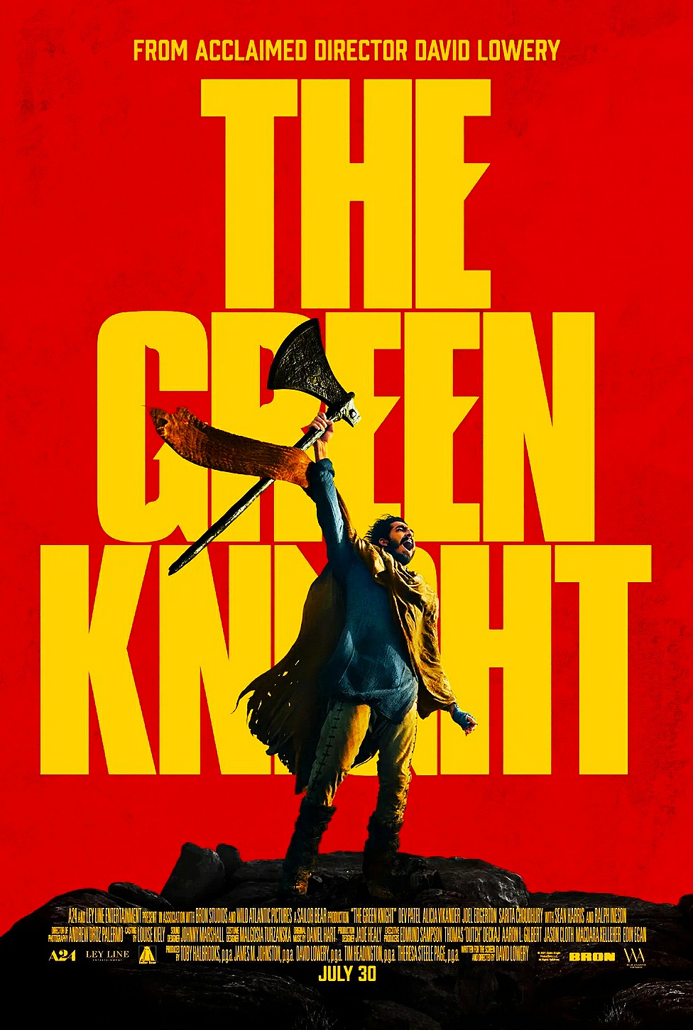 Hollywood Movie Review – The Green Knight – 2021 – Intense, Beautiful Cinema