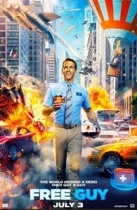 Hollywood Movie Review - Free Guy - 2021 - Immense Fun 7 finch free guy poster 2