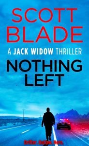 Books - Review of Nothing Left by Scott Blade - 2021 - Terrific Action Novel 20 steal nothing left book cover