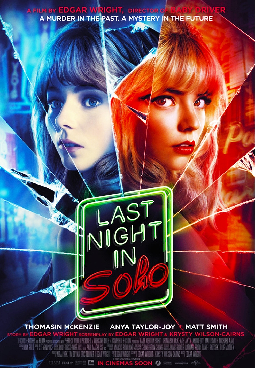 Hollywood Movie Review – Last Night in Soho – 2021 – Chilling Thriller