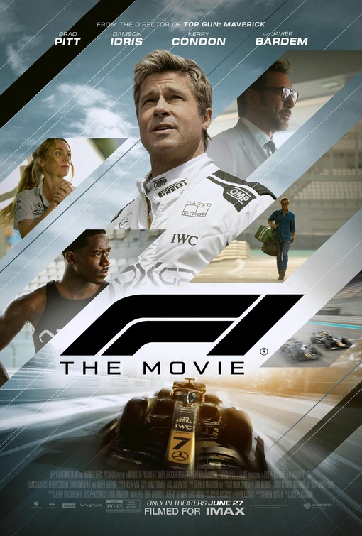 F1 The Movie Poster - illustrative F1 - The Movie poster