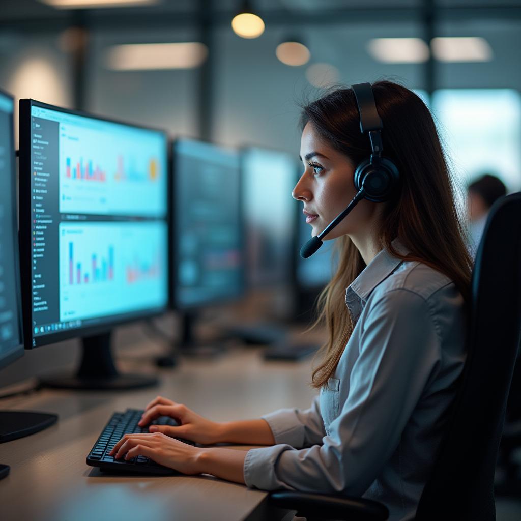 Contact Centers - The Powerful Impact of AI, Automation, and Machine Learning in 2025 3 contact center contact center agent