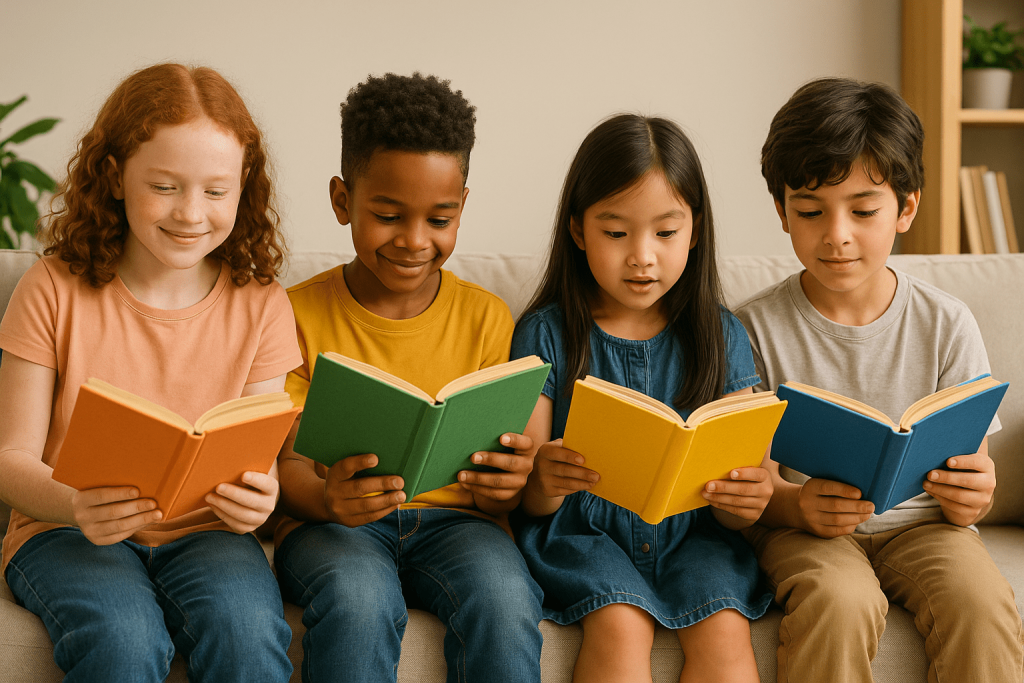 Reading books - a child's best friend