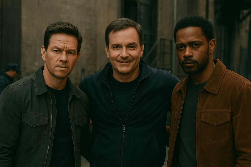 Play Dirty (2025) Movie Review: Raw, Ruthless, and Riveting from Start to Finish 2 play dirty Mark Wahlberg, Play Dirty Director Shane Black, with LaKeith Stanfield