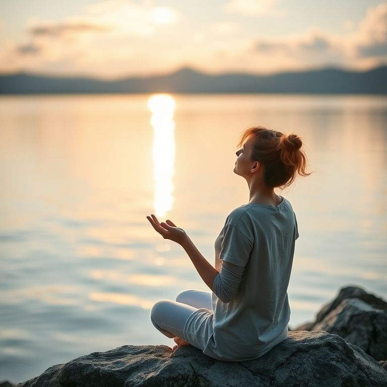 7 Powerful Ways the Gut-Brain Connection Can Boost Your Mood and Calm Anxiety Naturally 3 gut-brain connection Gut-Brain Connection - Peaceful lifestyle photo symbolizing mental calm, balance, and mindfulness.
