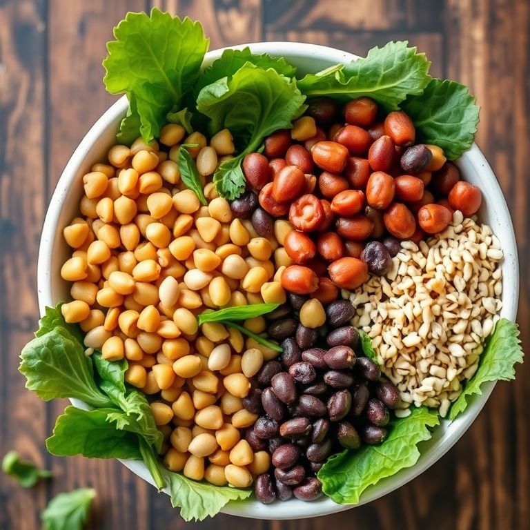 7 Powerful Ways the Gut-Brain Connection Can Boost Your Mood and Calm Anxiety Naturally 5 gut-brain connection Gut-Brain Connection - Vibrant photo of a wholesome bowl filled with greens, lentils, grains, and seeds.