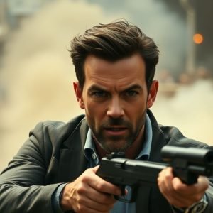 Play Dirty (2025) Movie Review: Raw, Ruthless, and Riveting from Start to Finish 9 Runner Mark Wahlberg in an action sequence from Play Dirty 2025 movie