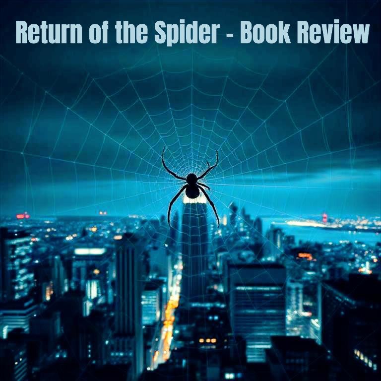 Return of the Spider - AI image of a spider spreading its web over the city