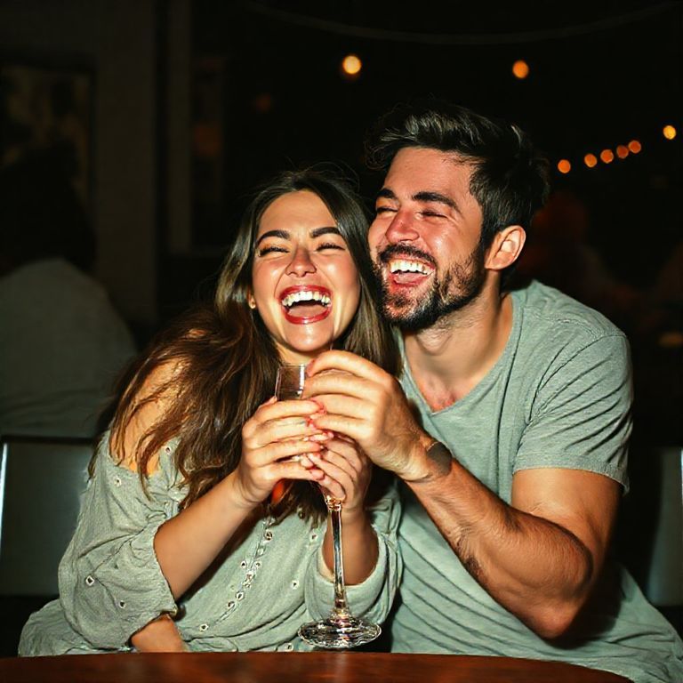 12 Powerful Secrets to Building a Healthy Relationship in Today’s Modern World 2 healthy relationship Healthy Relationship - Happy couple laughing together during a playful date — representing joy, connection, and keeping romance alive in a long-term relationship