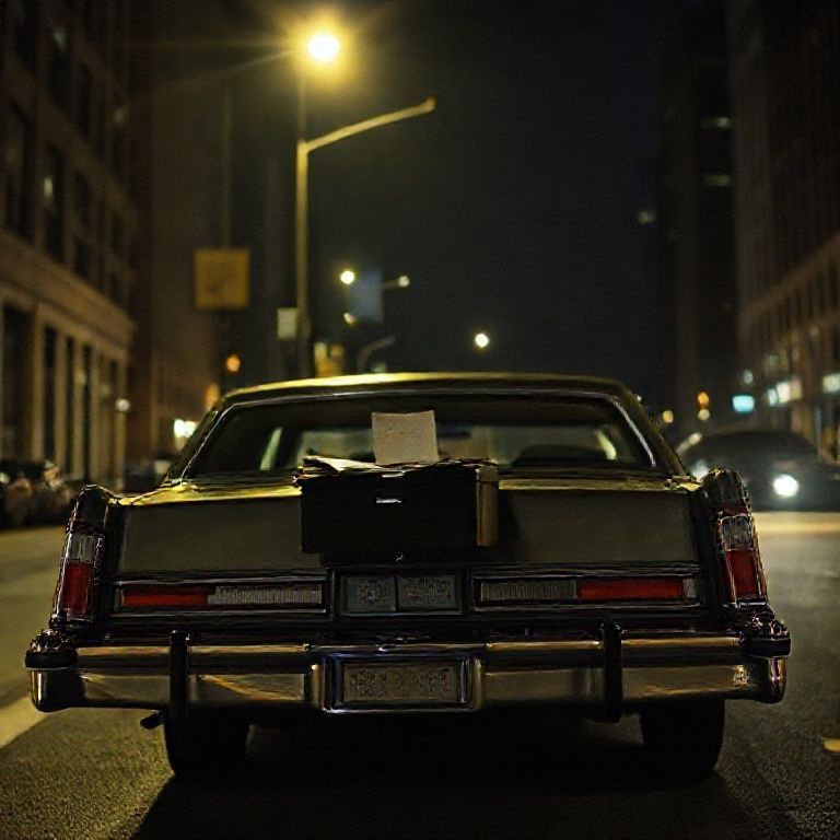 Book Review: The Proving Ground (2025) – The Lincoln Lawyer Returns with Relentless Intensity 2 the proving ground Lincoln car parked on city street at night, representing the mobile office of Mickey Haller in The Proving Ground by Michael Connelly
