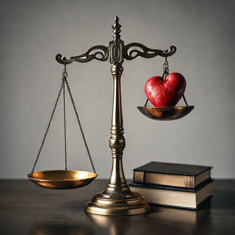 Book Review: The Proving Ground (2025) – The Lincoln Lawyer Returns with Relentless Intensity 3 the proving ground Scales of justice symbolizing balance between law and morality, inspired by The Proving Ground by Michael Connelly
