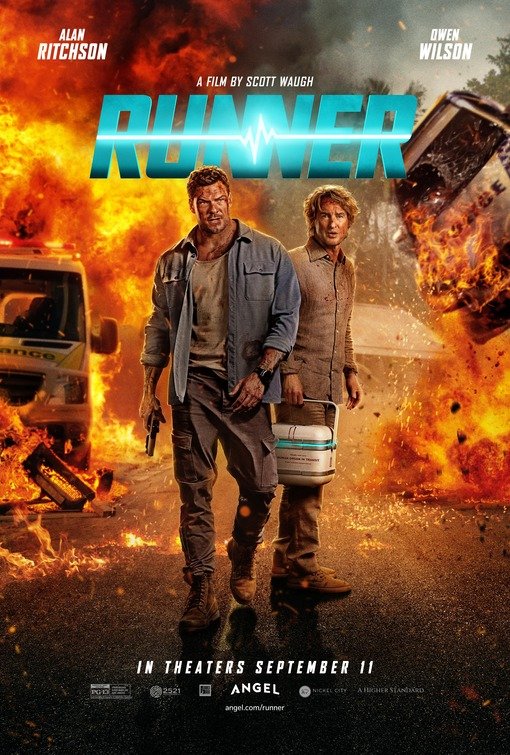 runner movie poster - 1 alan ritchson and owen wilson